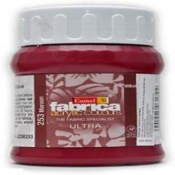 CAMEL FABRICA ACRYLIC COLOURS ULTRA MAROON 100ML 253
